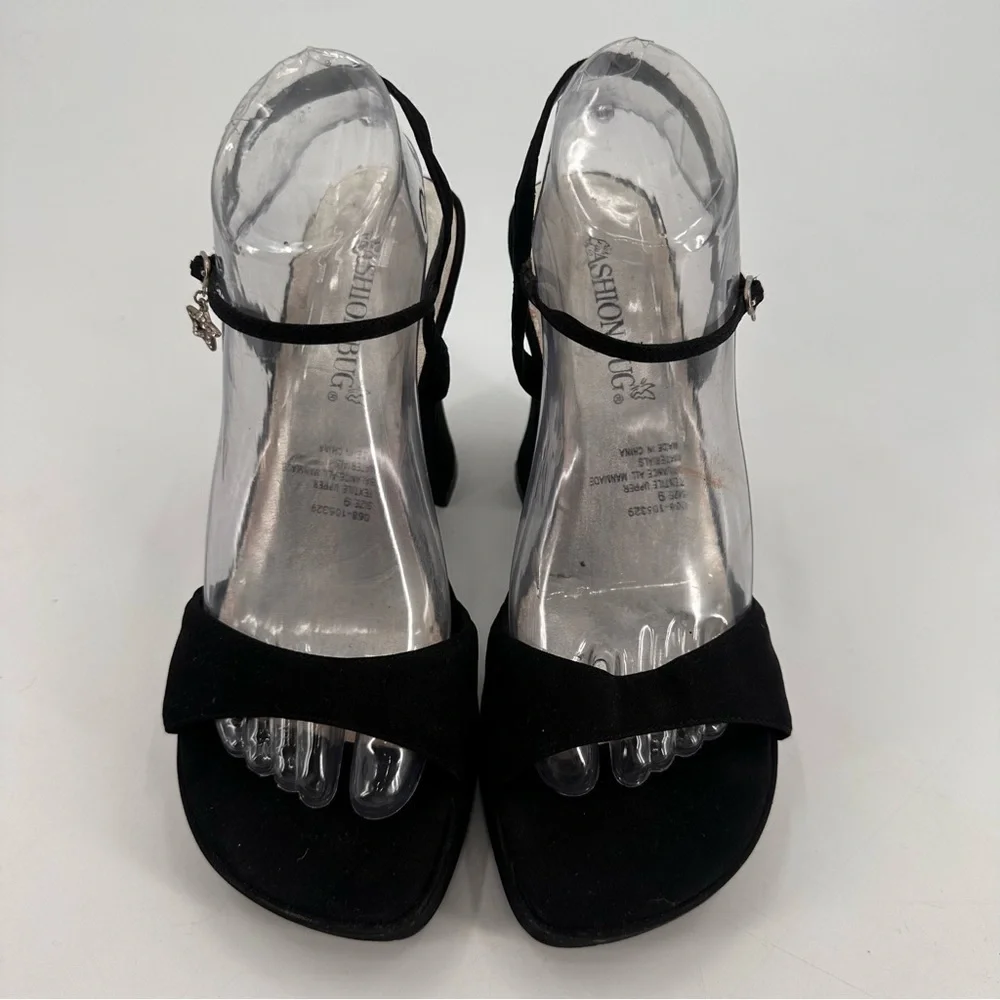 Vintage Y2K Chunky Platform High Heel Bratz Shoes Sandals Size 9